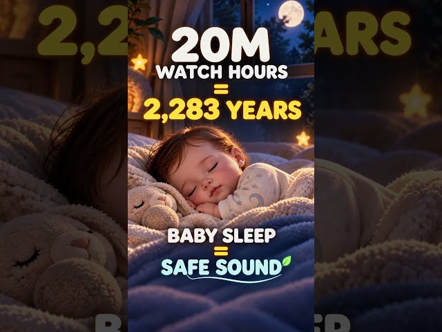 Baby Sleep 🤫 Baby Won't Sleep? | Shhh Sound | White Noise | SAFE SOUND #babysleep
