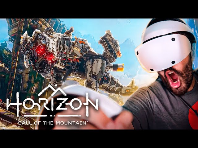HORIZON CALL OF THE MOUNTAIN - PS VR2 Gameplay and Review