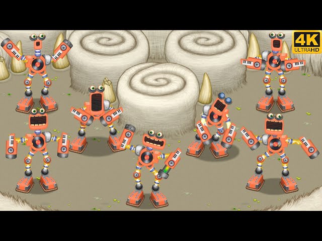 All Rare Wubbox together (My Singing Monsters) 4k