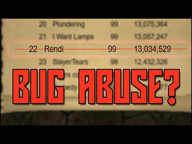 What is Bug Abuse in OSRS?