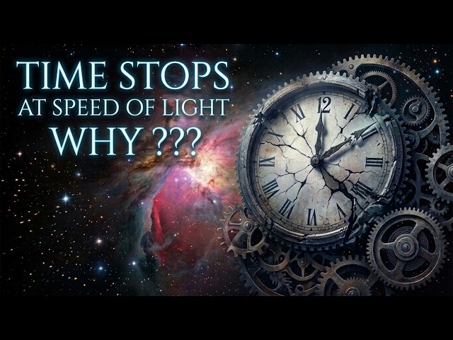 Time Actually STOPS At The Speed Of Light...WHY???