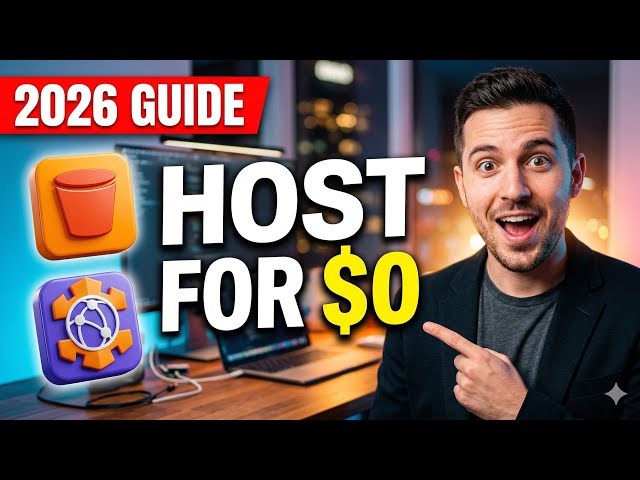 Deploy Website FREE on AWS (S3 + CloudFront) | Step-by-Step 2026