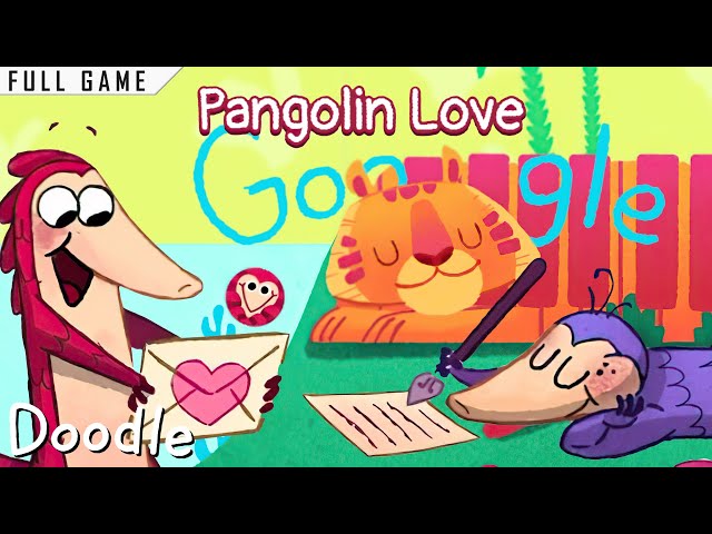 Pangolin Love: Valentine's Day (2017) | Google Doodle | Full Game [100% Perfect Score]
