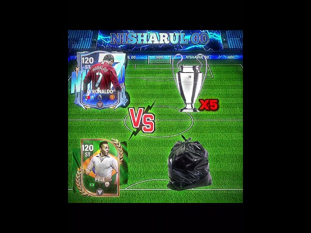 C.Ronaldo 🆚 Brazilian Pele 🔥| Who win 😱#fcmobile #eafc