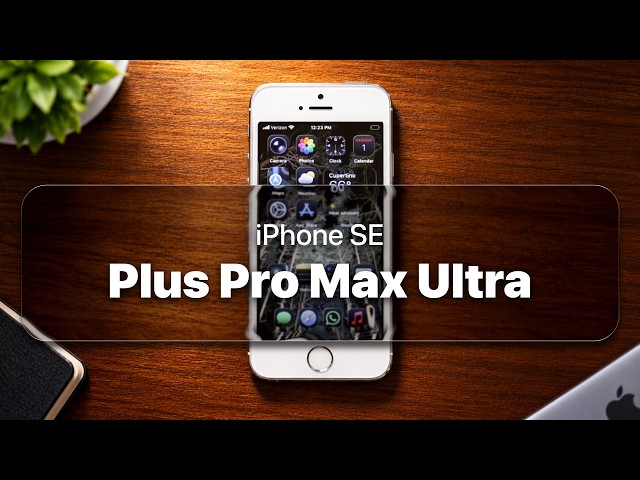 I made the most OVERPOWERED iPhone SE ever!