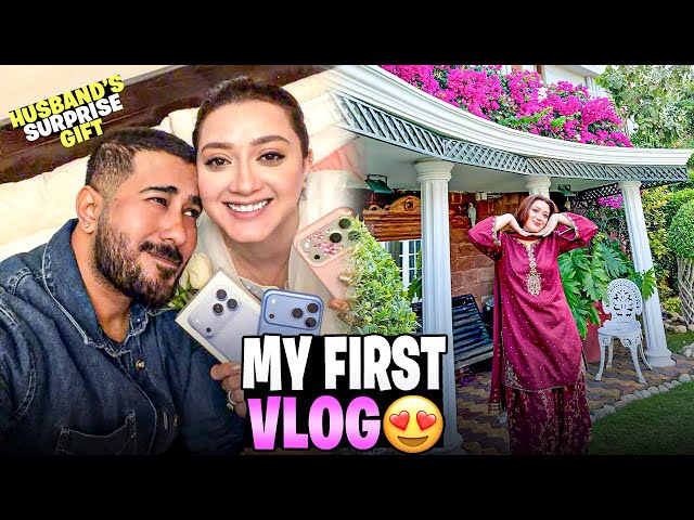 My First Vlog ❤️|| My Husband Gifted Me iPhone 18 Pro Max 😍