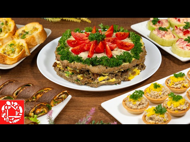 🍂 5 FALL APPETIZERS for your HOLIDAY TABLE! Beautiful, delicious, and simple
