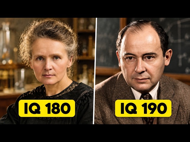 7 Smartest People in History – The Last One Will Blow Your Mind
