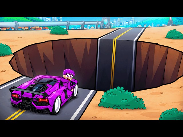 Testing CARS vs HUGE POTHOLES in GTA 5!