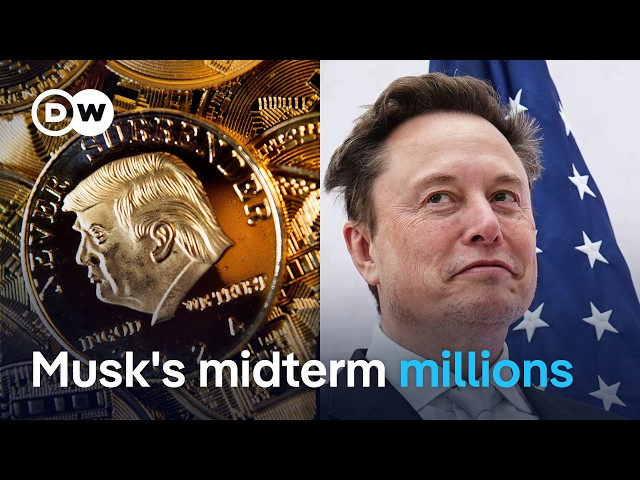 World's richest man Elon Musk spends big to stop Donald Trump becoming lame-duck president | DW News