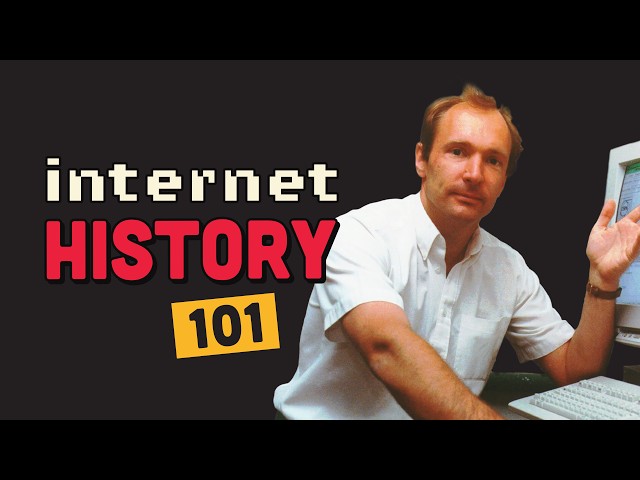 The weird history of the internet...