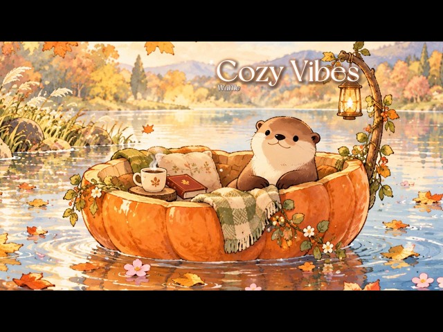 Coffee on a Pumpkin Boat ☕🎃 | Cozy Lofi #lofihiphop #chillmusic #coffeemusic #studymusic
