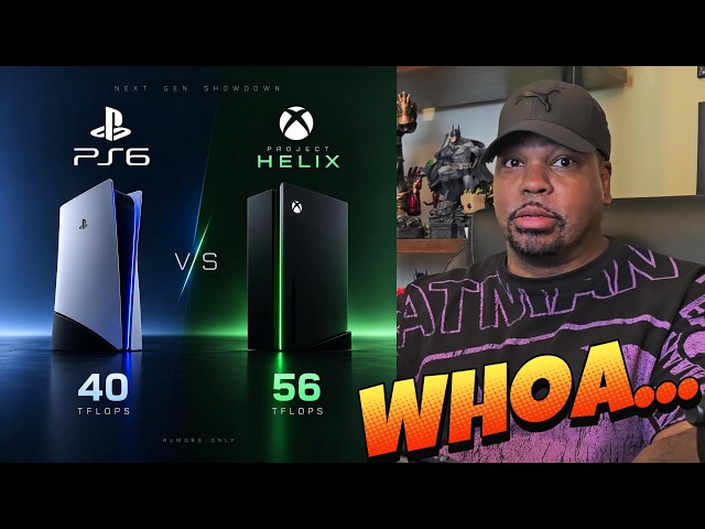 The Xbox Project Helix will be 40% MORE  POWERFUL than The PS6!