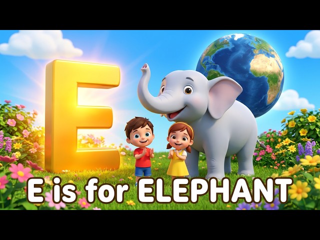ABC Alphabet Song for Kids | Fun Animal Learning Video & Nursery Rhymes