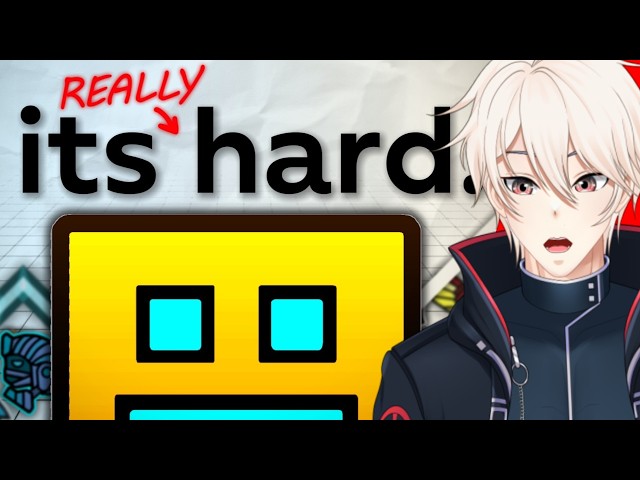 How Hard Can Geometry Dash Really Be?! | Vtuber First Reaction