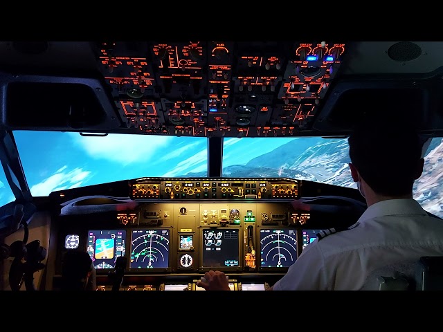 Risky approach in the mountains | Aérosim Expérience