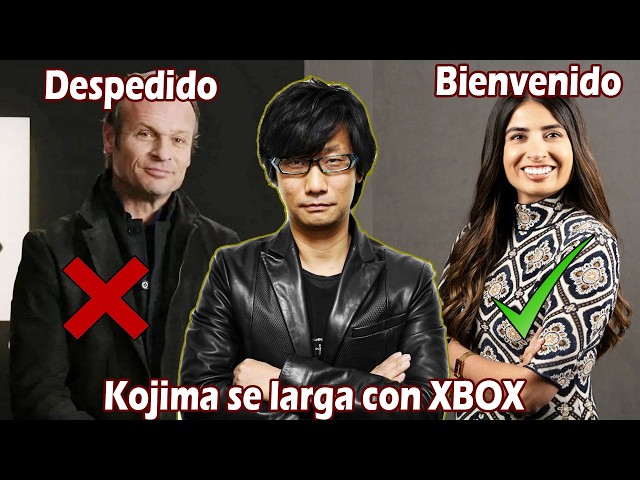 PlayStation FIRES Hideo Kojima and cancels his game. Absolute disaster. Xbox saves him