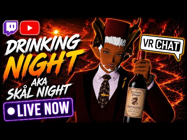 Drinking Night aka Skål Night in VRChat (3/10/26)
