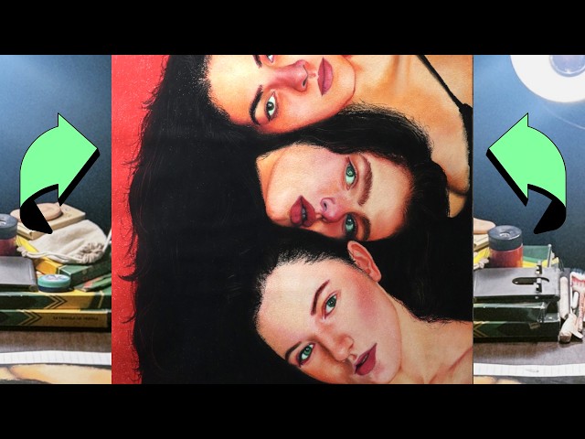 Another RED Oil pastel drawing | oil pastel THOUGHTS