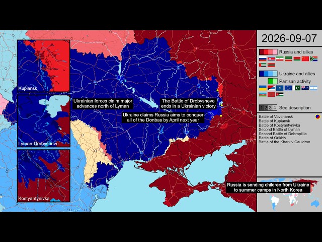 237: Massive Ukrainian gains north of Lyman