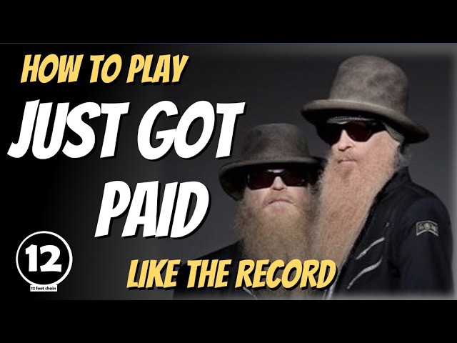 Just Got Paid - ZZ Top | Guitar Lesson