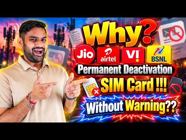 SIM Disconnection Rule: Why No SMS Before Your Mobile Number Is Permanently Closed?