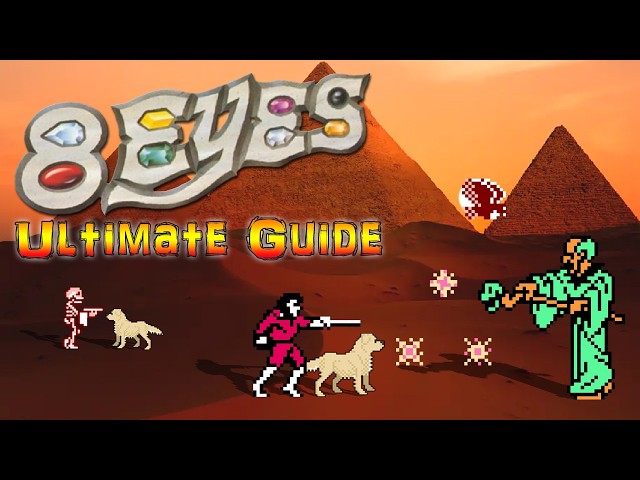 8 Eyes - NES - ULTIMATE GUIDE - ALL Stages, ALL Scrolls, ALL Items, ALL Bosses, 100%