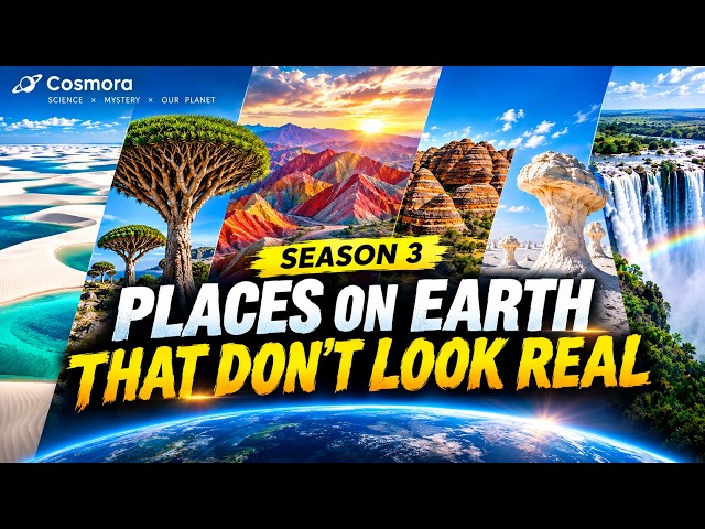Does Earth Really Have Places Like This? 🌍 | 6 Places That Don’t Look Real