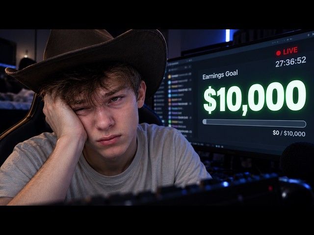 Streaming Until I Make $10,000 Challenge
