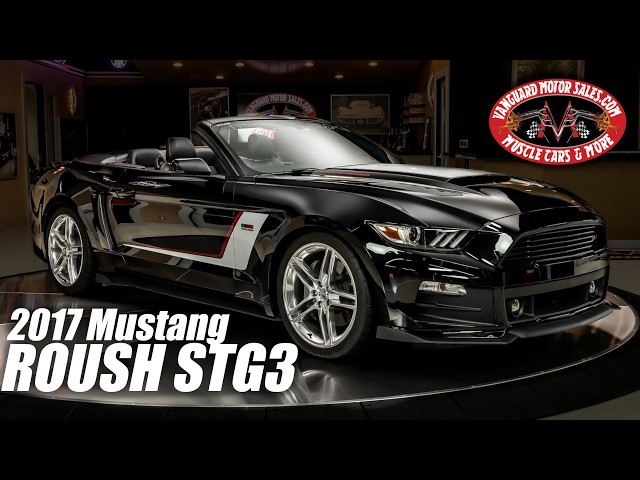 2017 Ford Mustang Roush Stage 3 For Sale Vanguard Motor Sales #6660