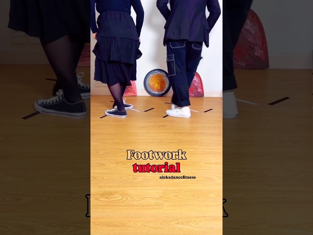 Shuffle + Hiphop Footwork Tutorial for Beginners 🕺