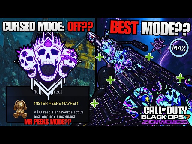 How CURSED WEAPON XP *ACTUALLY WORKS* in BO7 Zombies... (IN DEPTH DATA & BEST METHODS!)