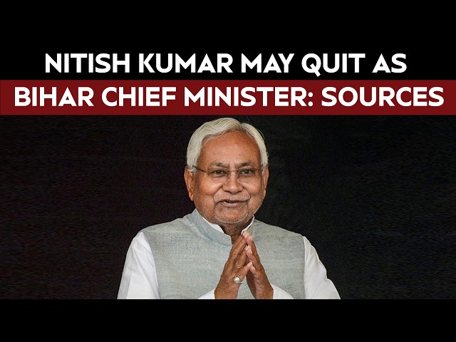 Nitish Kumar Latest News | Nitish Kumar May Quit As Bihar CM, Son To Get Deputy Post: Sources