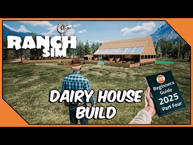 Crafting A Dream Dairy Farm In Ranch Simulator: Watch The Build!
