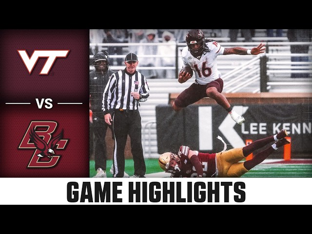 Virginia Tech vs. Boston College Game Highlights | 2026 ACC Football