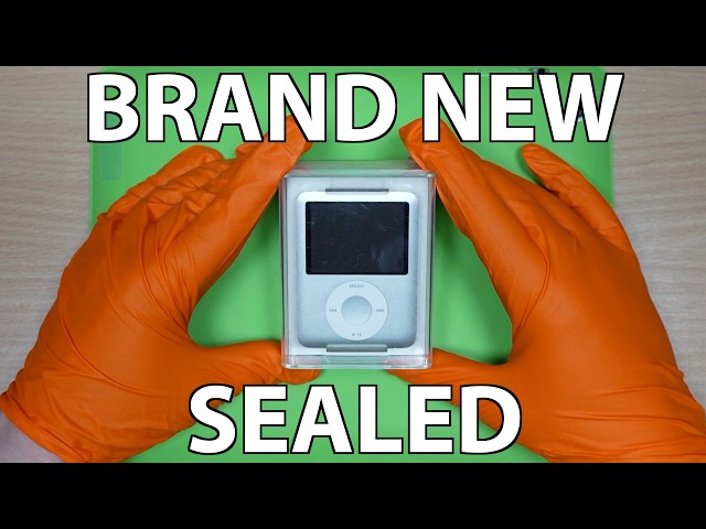 I opened a brand new iPod, in 2026.