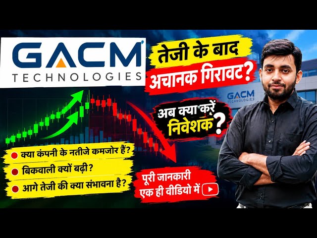 Gacm Technologies Ltd share latest news | Gacm Technologies rights issue apply | Why is the price...