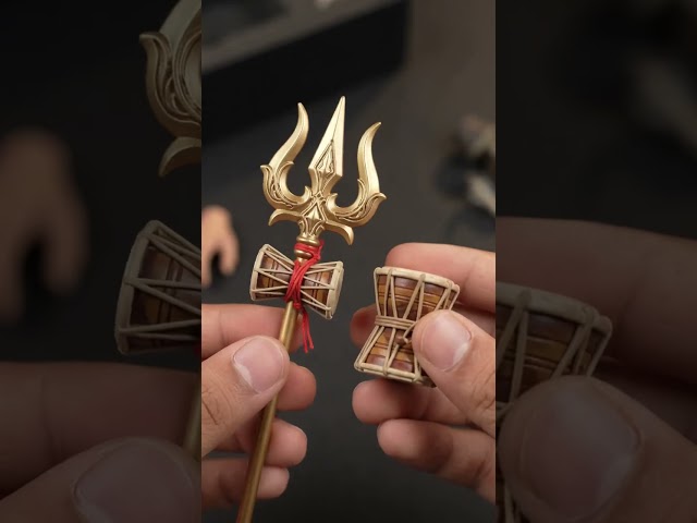 🔱 Unboxing the ultimate 1:12 Scale Mahadev Collectible Model! #viral #viralshorts #art #asmr hai