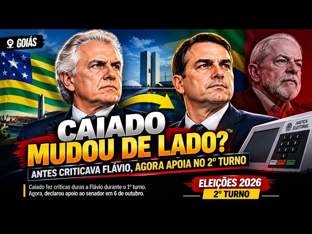 ATENÇÃO URGENTE JA COMEÇO ERA TREVAL ATE CAIADO QUE JA CHAMO FLÁVIO BOLSONARO DE LADRÃO ESTÁ C.ELE