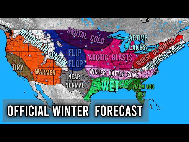 Official Winter Forecast 2019 - 2020