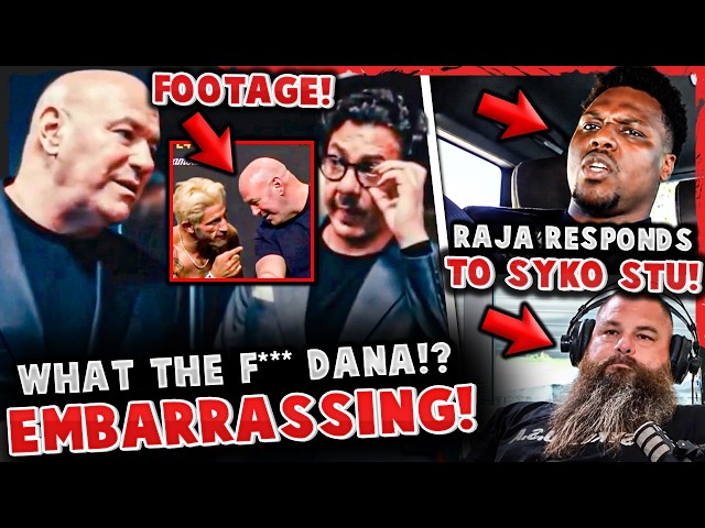 MMA Community GOES OFF on Dana White over FOOTAGE! Raja Jackson RESPONDS to Syko Stu! UFC 333