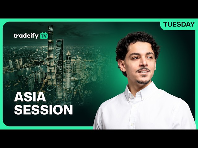 ASIA SESSION LIVE! | Tradeify TV | TUESDAY 9/15/26