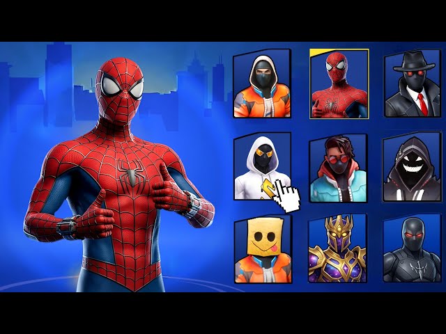 I Unlocked All Spiderman Skins In Spider Fighter 3