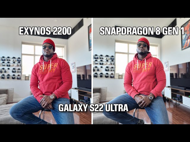 Galaxy S22 Ultra Exynos 2200 vs Snapdragon 8 Gen 1: CAMERA Comparison!