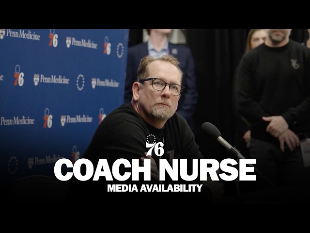Philadelphia 76ers Postgame Media Availability 🎙️ | Coach Nurse | 10.20.26
