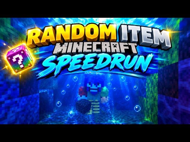 Random Item Minecraft Speedrun (No.1)