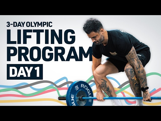 3-Day Olympic Lifting Program (Day 1)