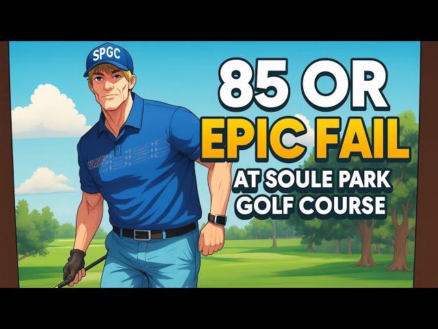 BREAKING 85 AT SOULE PARK GOLF COURSE… DID I CHOKE OR CLUTCH UP?! (Full Challenge Round)