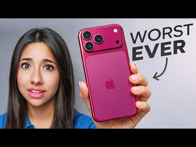 I regret buying the iphone 18 pro....