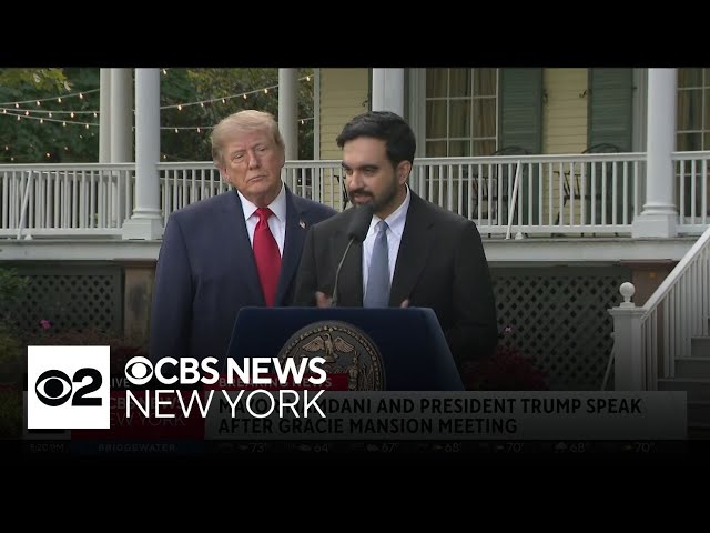 President Trump and Mayor Mamdani meet at Gracie Mansion